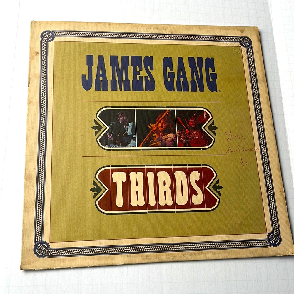 Thirds by James Gang Vinyl Record